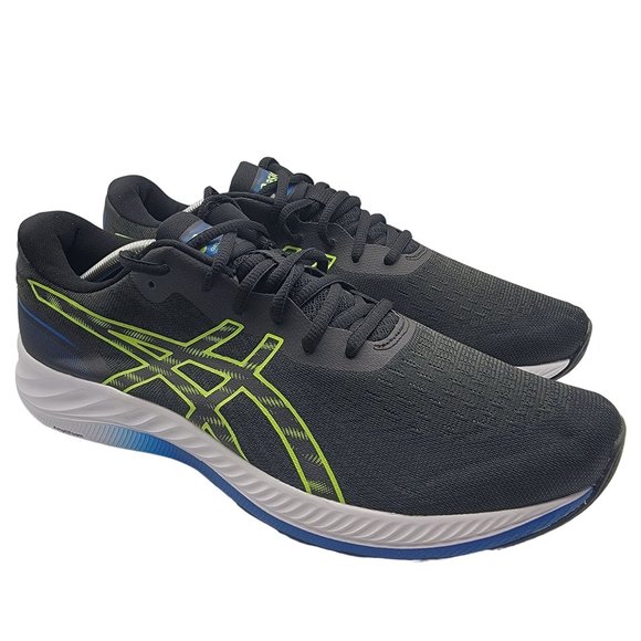 Asics Gel Excite 9 Mens Size 12 Black Hazard Green Athletic Shoes 1011B338 main image 9